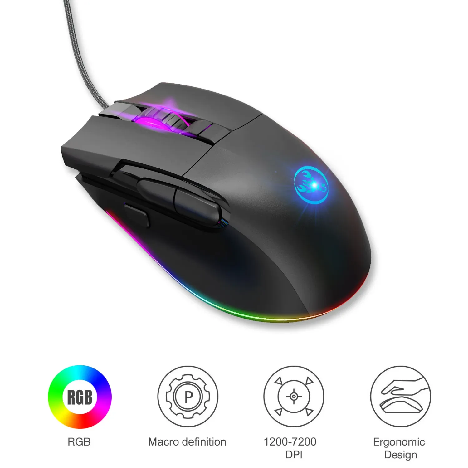 MOUSE GAMER MODELO FC-1961