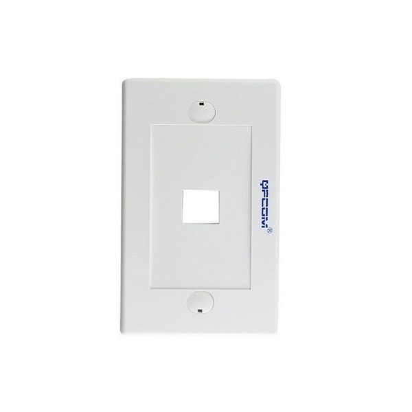 QPCOM  FACE PLATE SENCILLO