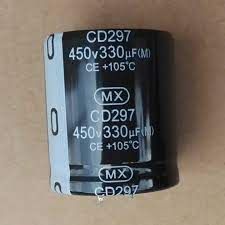 DENSADOR 350V/330UF