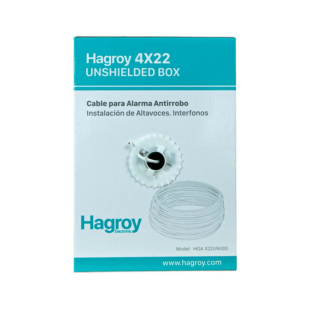 CABLE DE ALARMA 4X22 SIN APANTALLAR