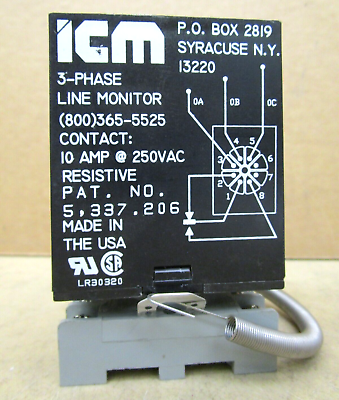 SUPERVISORES - DETECTOR TRIFASICO ICM 425 220 VAC./