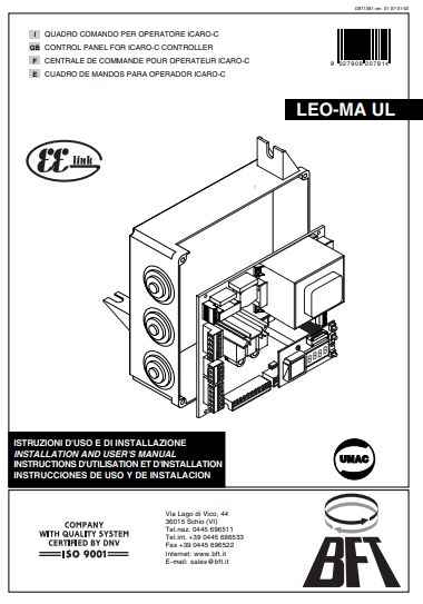BFT OPERADOR ICARO-C