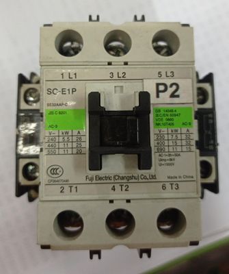 SC-E1P CONTACTOR FUJI ELECTRIC 110-120 VAC