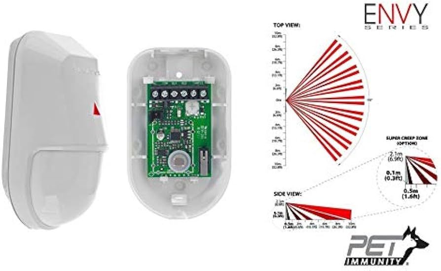 DETECTOR MOVIMIENTO INFRARROJO NV5 PARADOX