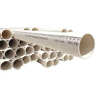 TUBO CONDUIT PESADA 1X3MT-BLANCO