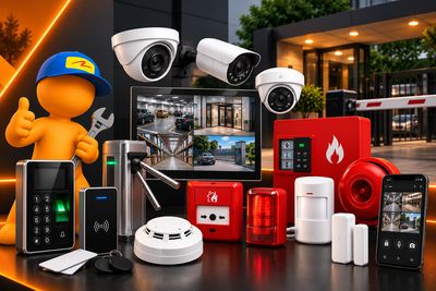SEGURIDAD ELECTRONICA / ACCESOS / INCENDIO / ALARMA / CAMARA