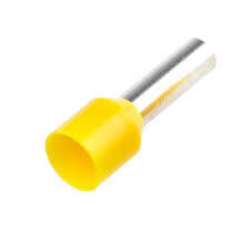 TERMINAL PUNTERA SIMPLE 18 Awg. COLOR AMARILLO