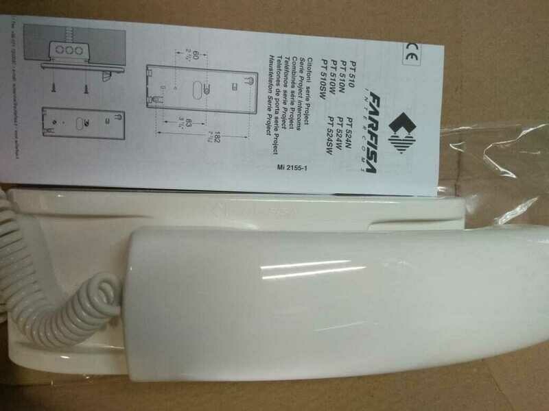 FARFISA CITOFONO BLANCO
