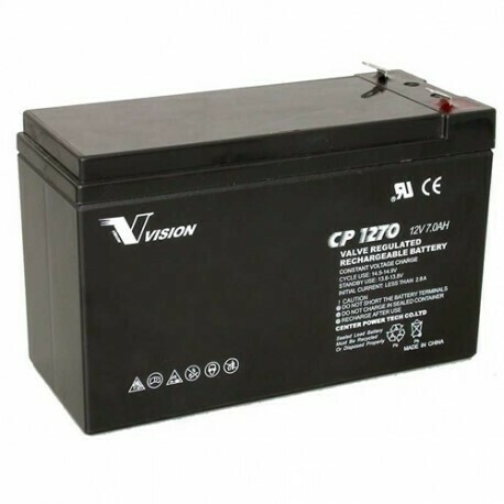 ​BATERIA RECARGABLE 12VDC / 7Amp STV