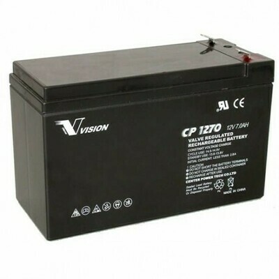 ​BATERIA RECARGABLE 12VDC / 7Amp STV