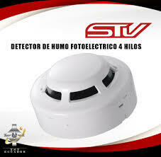 DETECTOR FOTOELÉCTRICO DE HUMO DE 4 HILOS