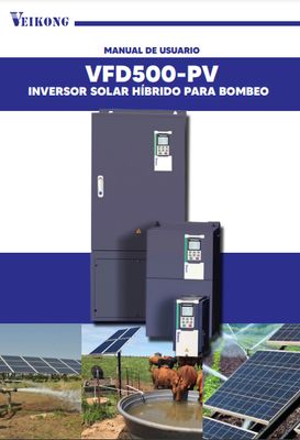 MANUAL INSTALACION INVERSOR SOLAR HÍBRIDO PARA BOMBEO VFD500-PV