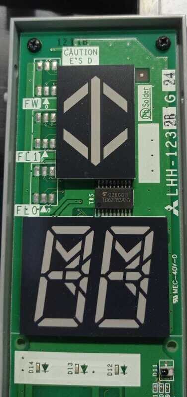 BOTONERA MITSUBISHI  LHH-123BB- G24