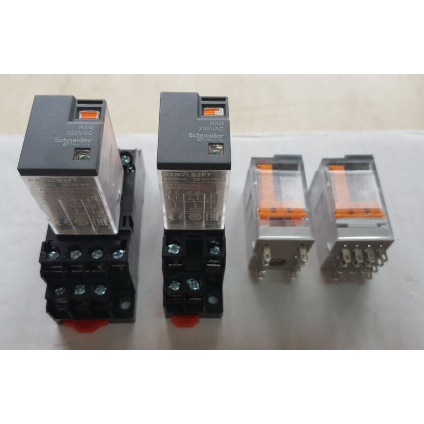 RXM- 14 PINES - RELE  BOBINA 120 VAC - 6A