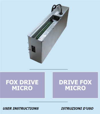 PRISMA FOX DRIVE MICRO INSTRUCIONES DE USUARIO