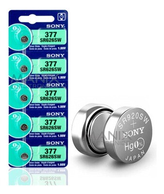 PILAS  SR626SW - 377 SONY