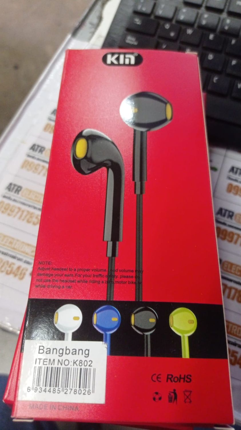 AUDIFINOS  STEREO HEADSET K802
