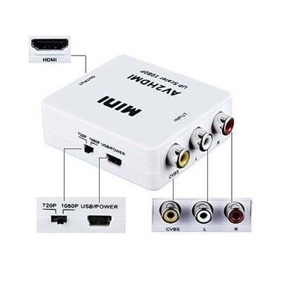 AV2HDMI CONVERTIDOR  DE AV A HDMI