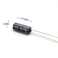 10UF - 25V  CONDENSADOR