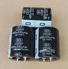 DENSADOR 330UF - 450V