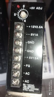 FUENTE ENERGIA  +5 / -5 / 12V