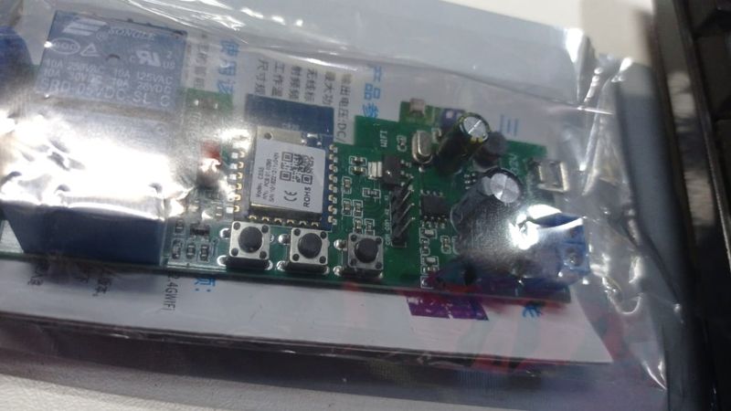INTERRUPTOR SMART WIFI 2.4 GHZ  7-32 VDC  2000W -1.0A  /AC  USB 5V  / BLUETOOTH / MODULO DE RELE 2 CH RF