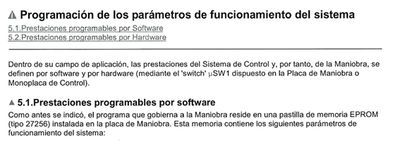 CENIA Sistema De Control Serie F Monoplaca