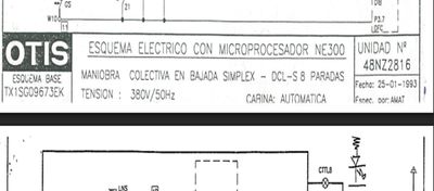 OTIS DIAGRAMA TXS1G09673EK - NE 300