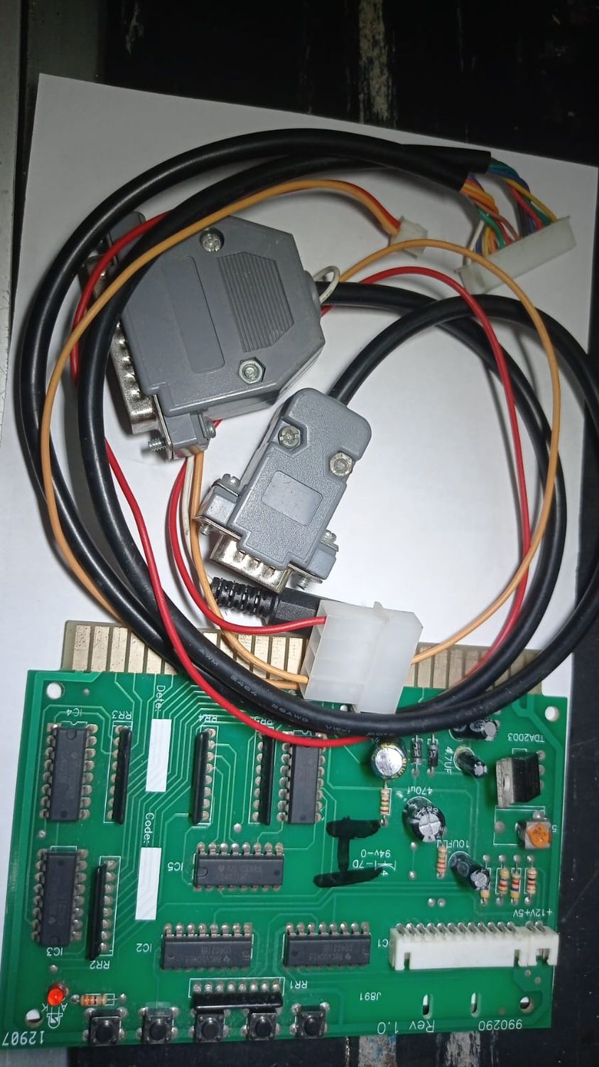 TARJETA  PARA PC  JAMMA  VIDEO JUEGOS