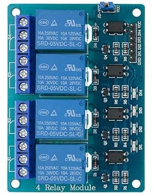 MODULO RELAY 4 CHANNEL 5V