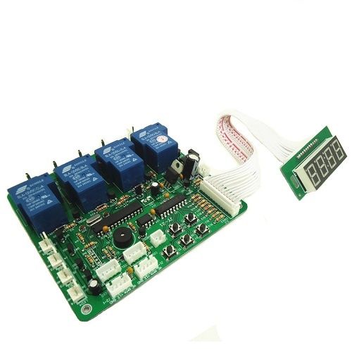JY-21 TARJETA DE TIEMPO PARA 4 DIPOSITIVOS LAVADORAS CARRO