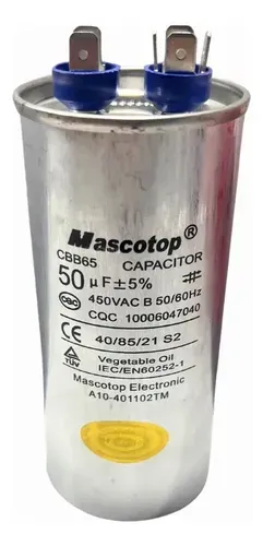 CAPACITOR 50 UF / 450V