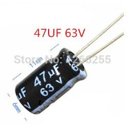 47uF / 63V CONDENSADOR