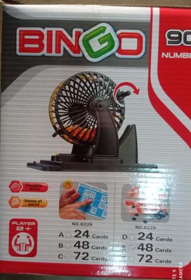 BINGO  MAQUINA  JUEGO 90 NUMEROS