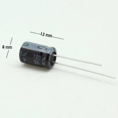 100UF - 50V CONDENSADOR