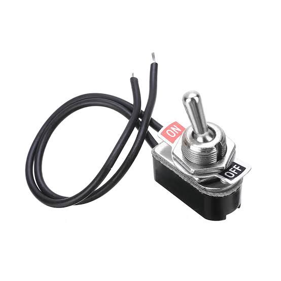 SWITCHES INTERRUPTOR OJO CANGREJO CON CABLE 2 POSICIONES ON-OFF