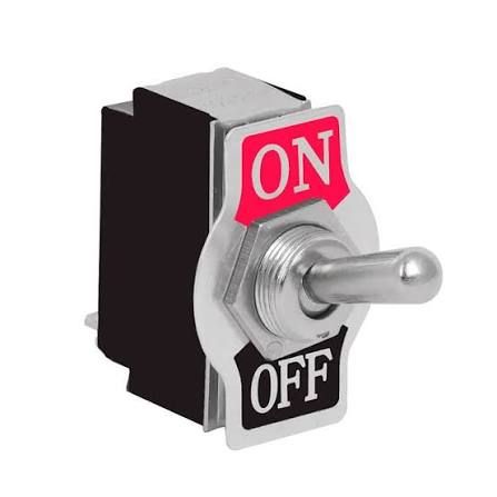 SWITCHES OJO CANGREJO 2 POSICIONES ON + OFF 4 PINES  15A 250VAC