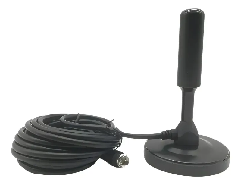 ANTENA PARA TV DIGITAL ABIERTA TDA HD INT/EXT BASE MAGNÉTICA