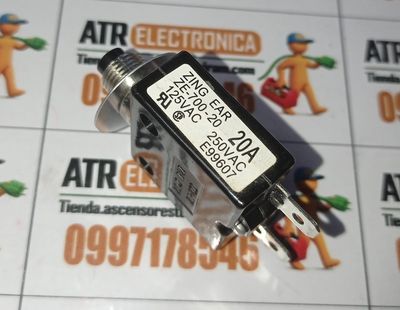 INTERRUPTOR TÉRMICO PROTECTOR SOBRECARGA  ZE-700-20A ZING EAR