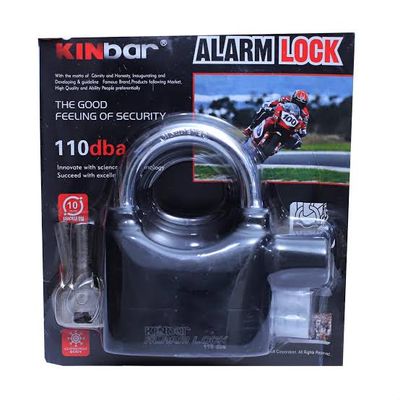 CANDADO CON ALARMA  PARA MOTO
