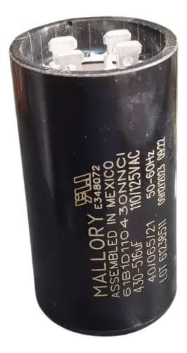 CAPACITOR 430- 516 UF 8 / 110-115 VAC  (ARRANQUE)