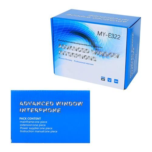 INTERCOMUNICADOR CON MICROFONO PARA VENTANILLA