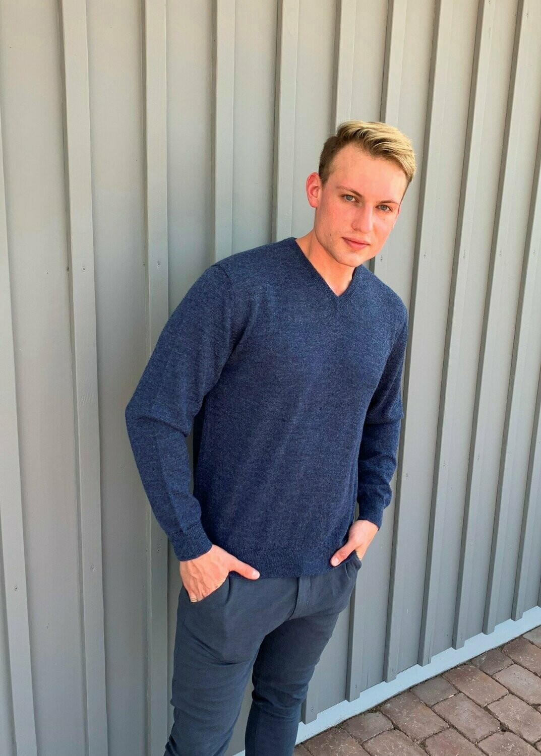 Pullover Michael aus 100% Baby-Alpakawolle