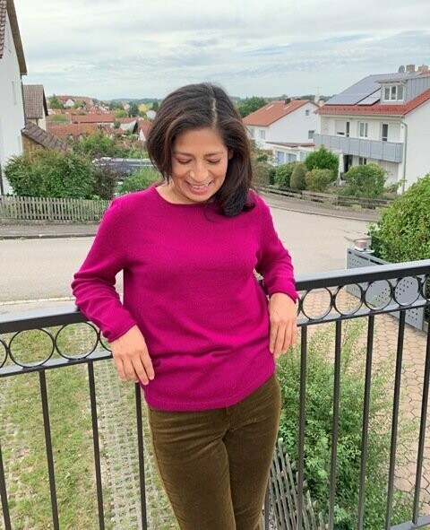 Pullover Vera aus 100% Baby-Alpakawolle