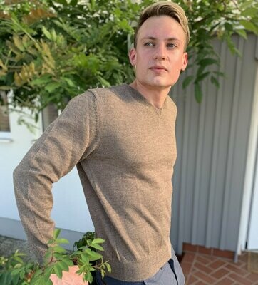 Pullover Michael aus 100% Baby-Alpakawolle