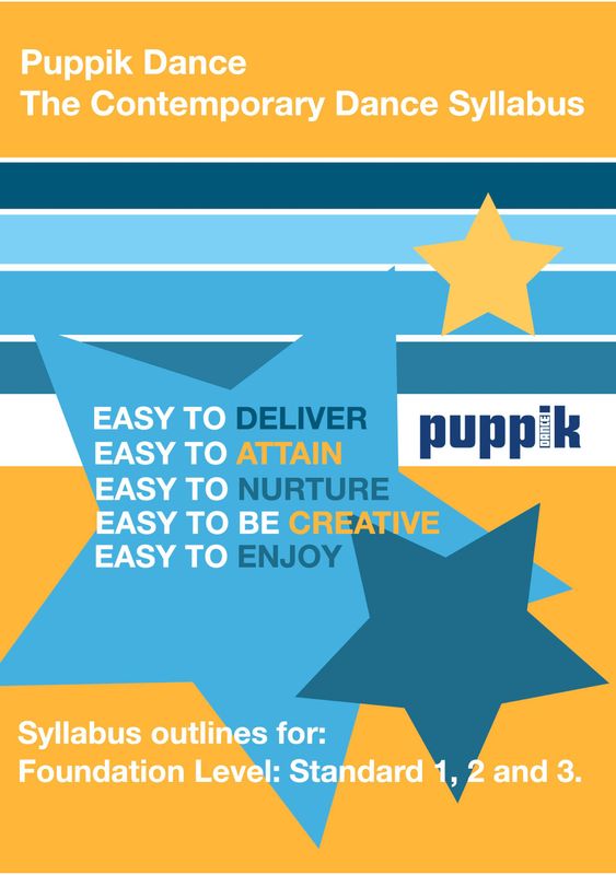 Contemporary Dance Syllabus Standards 1, 2 and 3 and SIX lesson SOW
