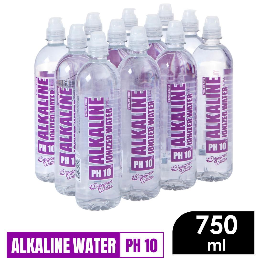 750ml Alkaline Ionized Water Case (12 X 750ml Pump Bottles)