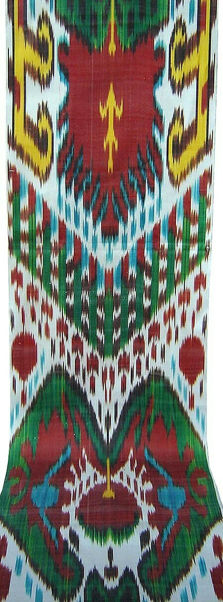&quot;Idea&quot; handwoven ikat fabric