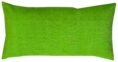 "Lemongrass" lumbar ikat pillow cover