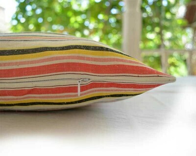 "Bekasam stripes" lumbar pillow cover
